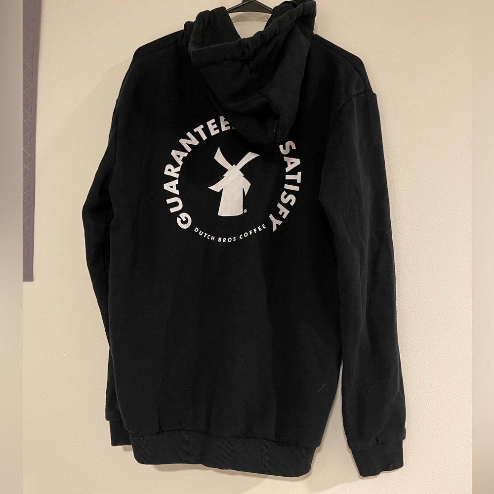 ****NOT FOR SALE Dutch bros black zip up hoodie